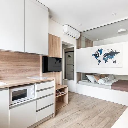 Apartment New Modern Designer In The Heart Of Old Town --aircon-- Wilna