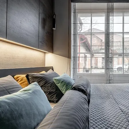 New Modern Designer In The Heart Of Old Town --aircon-- Apartmán Vilnius